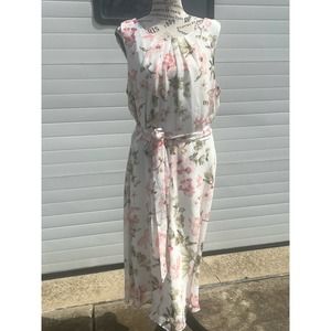 Plus Size Floral-Print Fit & Flare Dress - BNwoT - Sz 16